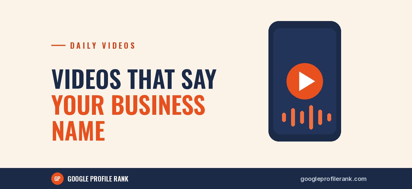 Personalised Voiceover Videos: Why Hearing Your Business Name Works