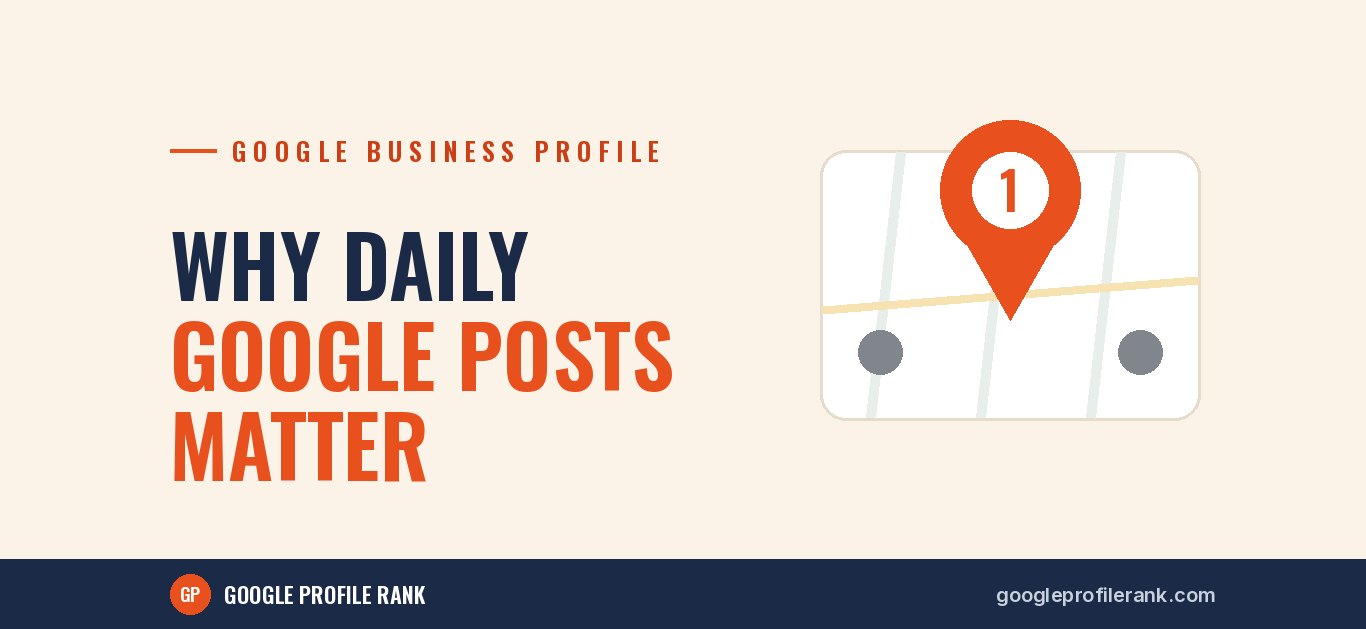 Why Daily Google Business Profile Posts Still Matter