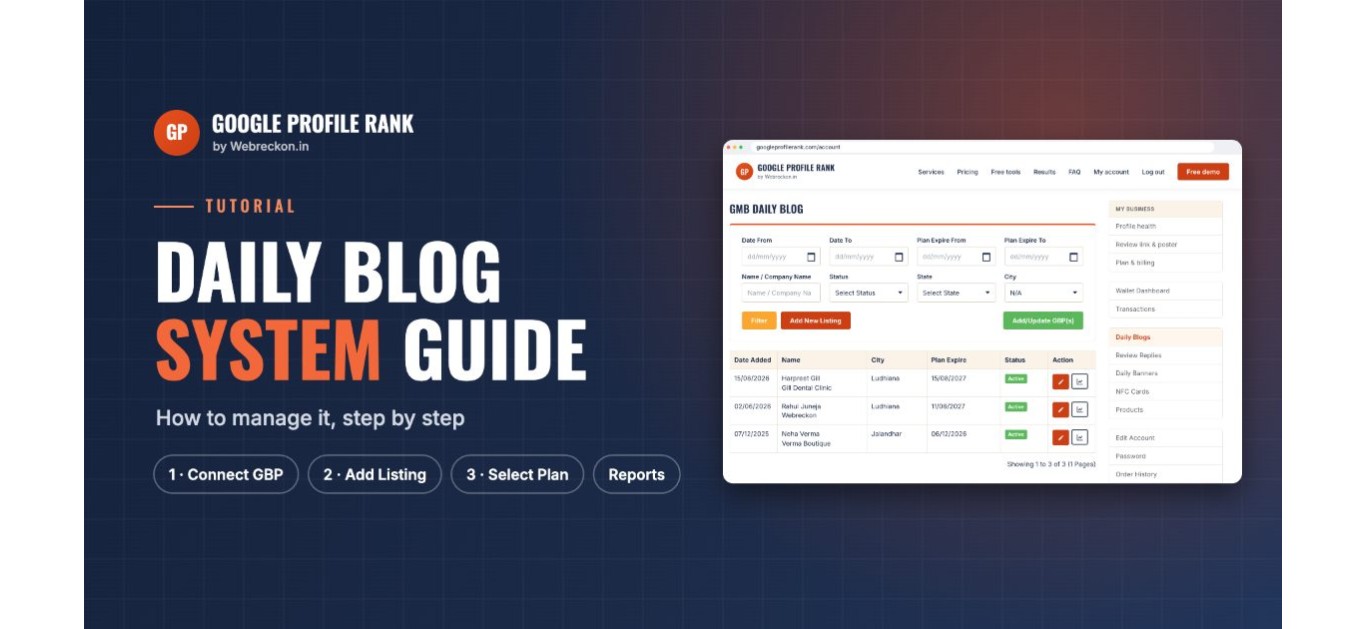 How to Set Up and Manage the Daily Blog System: Step-by-Step Guide